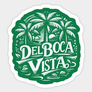 Del Boca Vista / Retirement Community Sticker